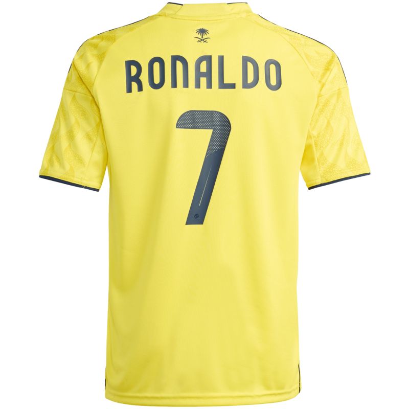 adidas Al Nassr FC 2025/2026 Home Jersey for Kids, Yellow JN7981