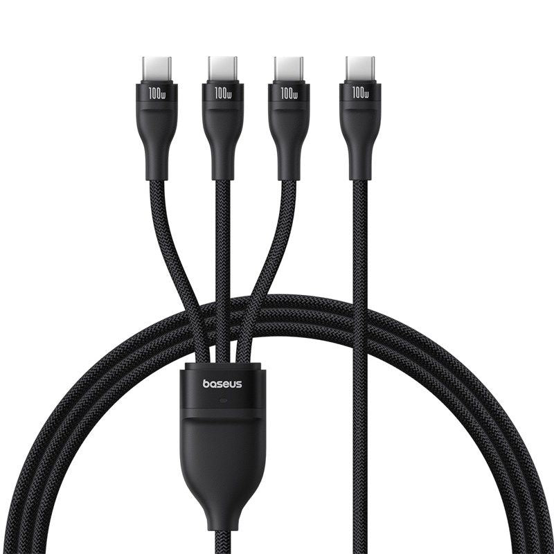 Baseus Flash Series 3 100W Cable 1.5m (Black) In preparation Your Sports Performance