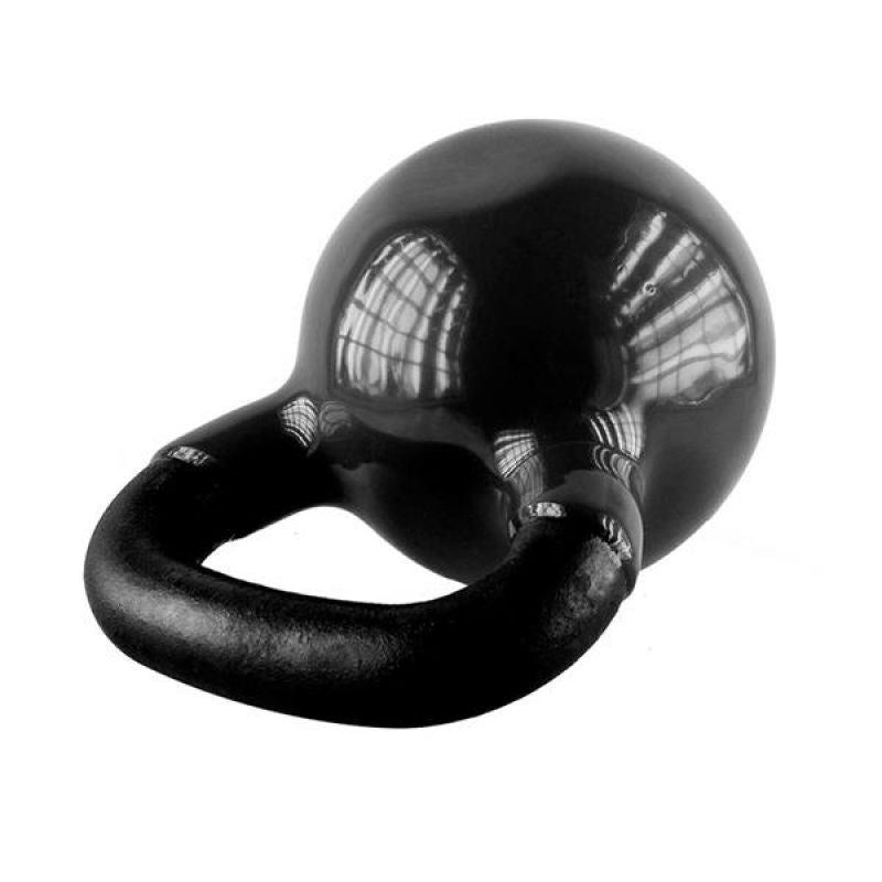 Kettlebell iron covered with vinyl HMS KNV12 BLACK Accessories/Training equipment Your Sports Performance