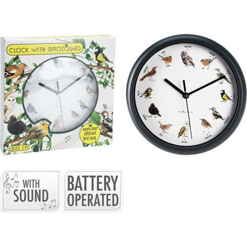 ORNITHOLOGIST WALL CLOCK 25CM Home and Garden/Equipment Your Sports Performance