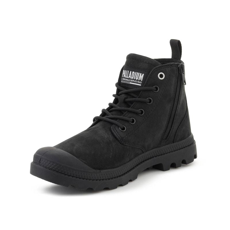 PALLADIUM PAMPA HI ZIP NBK 2 BLACK 74981-008