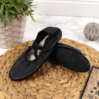 Leather dance shoes with black elastic bands Jr Nazo Footwear/Lifestyle Your Sports Performance