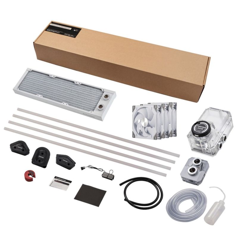 PHANTEKS Glacier EZ-Fit 360 D30-KIT, Water Cooling Kit - White Chłodzenie/Chłodzenie - akcesoria do chłodzenia wodnego Your Sports Performance