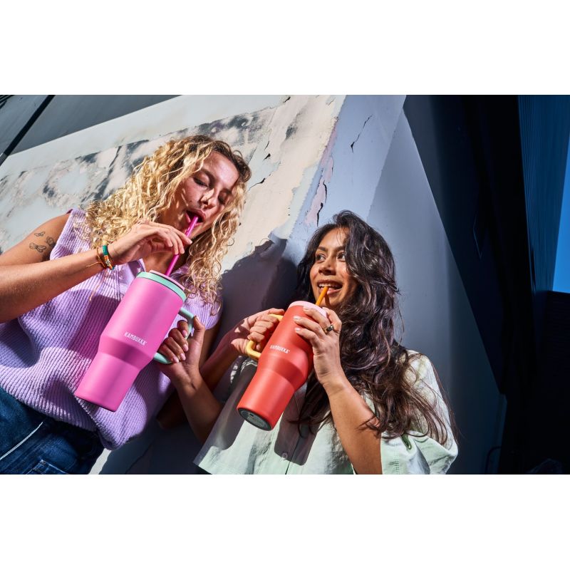 Kambukka Rio Tumbler 950ml Thermal Mug with Straw, Bubblegum Mint AGD - Produkty/Termosy i kubki termiczne Your Sports Performance