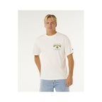 Men's RIP CURL Bells Pro 26 Bell Logo Tee White