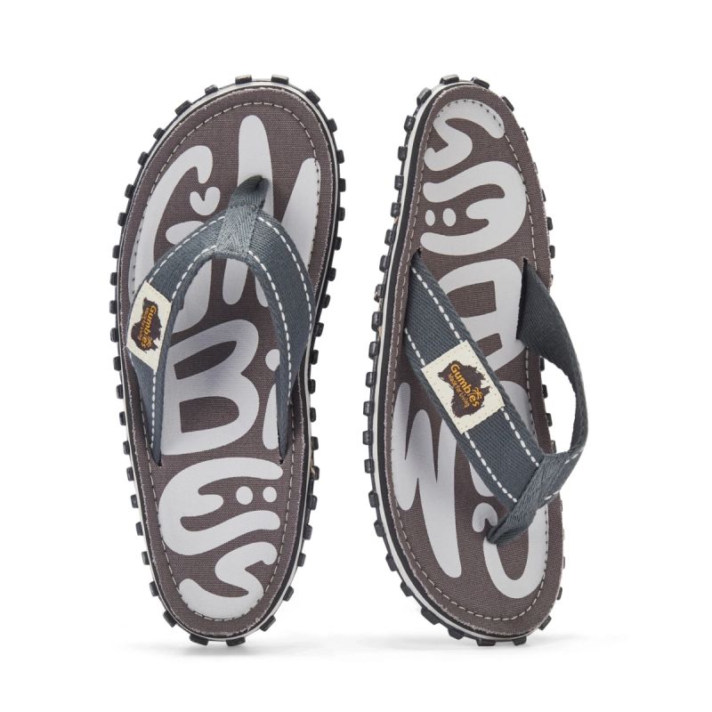 Gumbies Men's Flip-Flops ISLANDER FLIP-FLOP URBAN GREY
