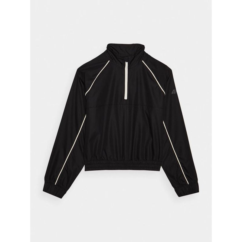 Women's cropped transition jacket with a stand-up collar 4F 4FRSS24TTJAF0886-20S *Kategoria tymczasowa Your Sports Performance