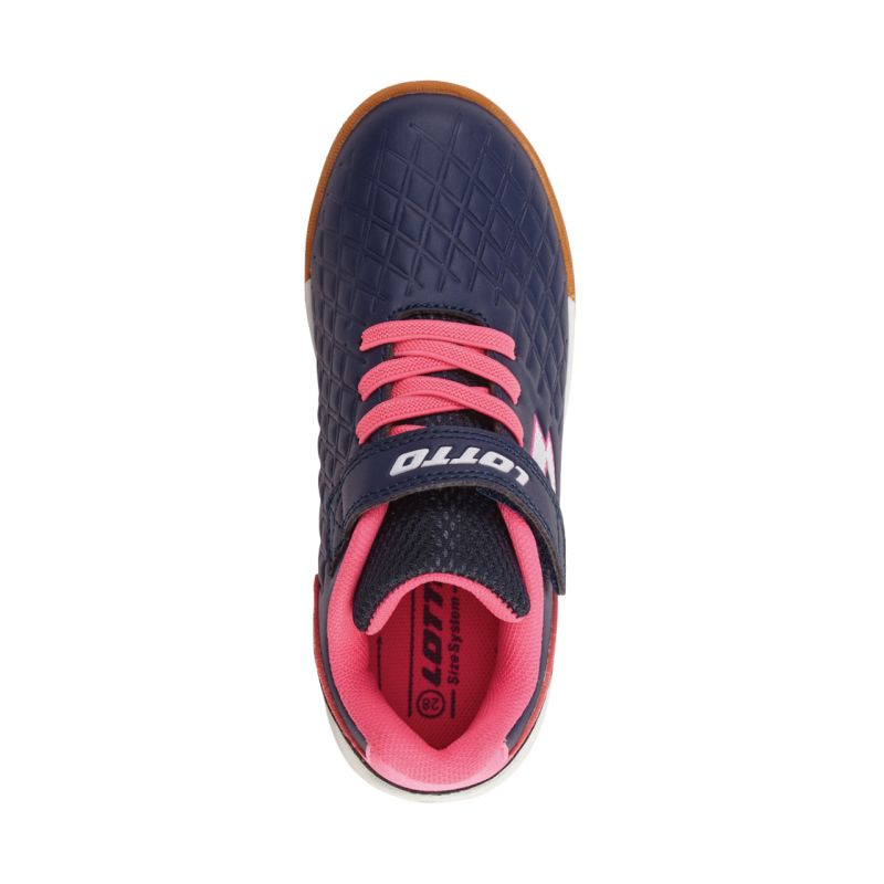 Lotto Dasher Navy and Pink Kids’ Shoes 2600920K 5944