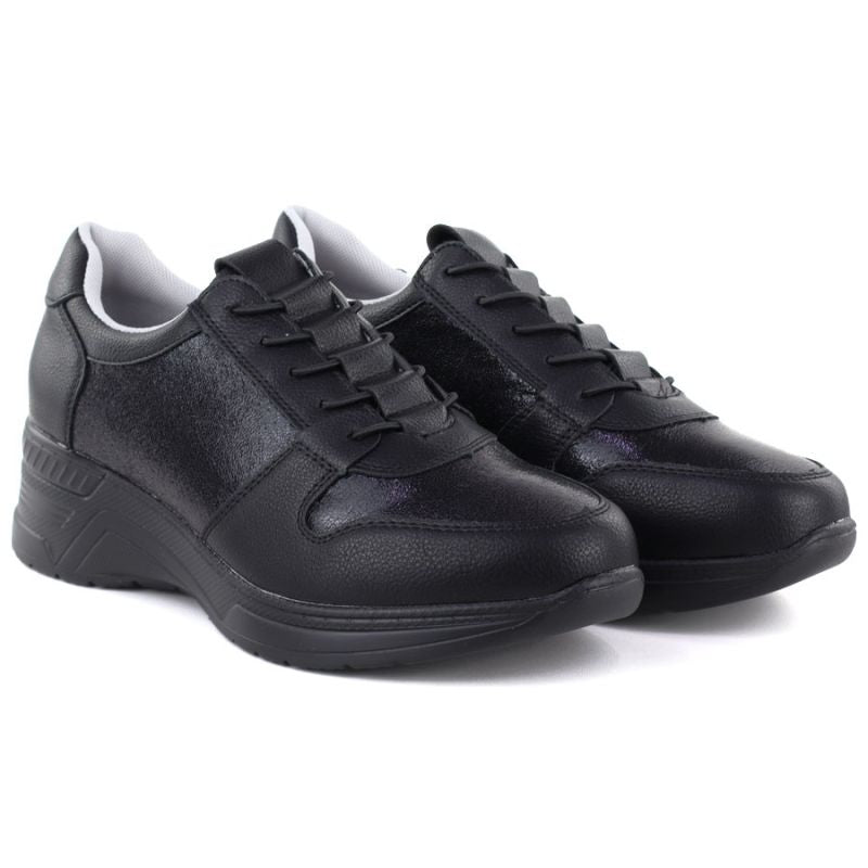 Women's sports shoes classic black M.Daszyński MR24129 M. Daszyński