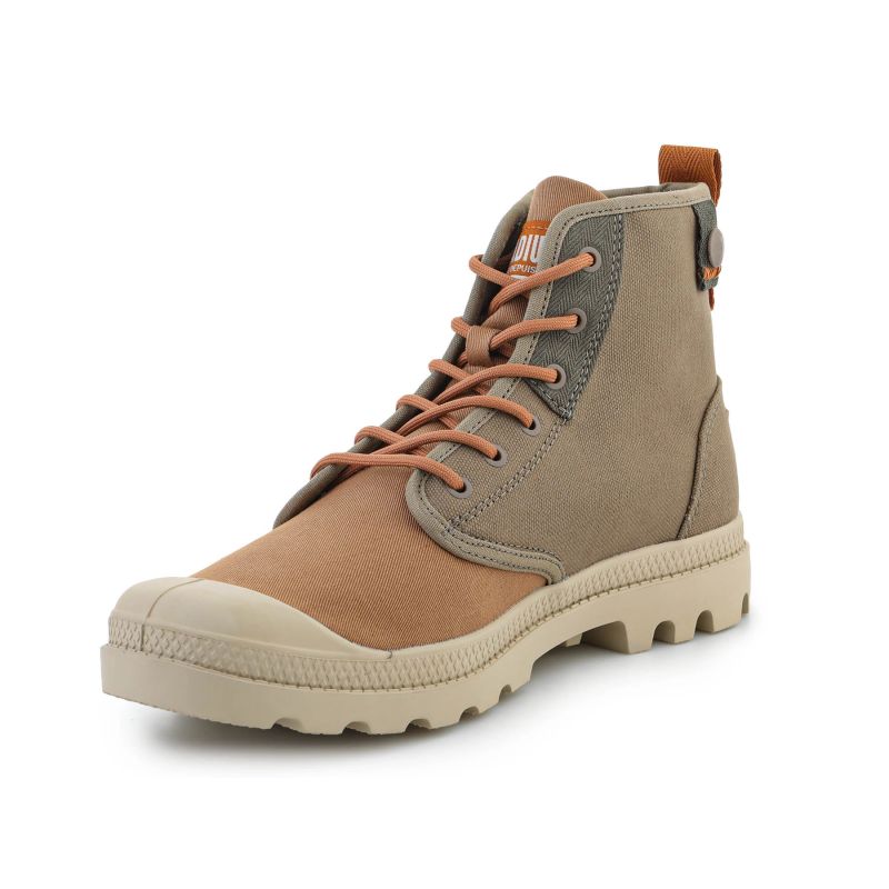 Palladium Men's Pampa Detroit Zip SU 04612-961-M Dusky Green/Brown To be categorized Your Sports Performance