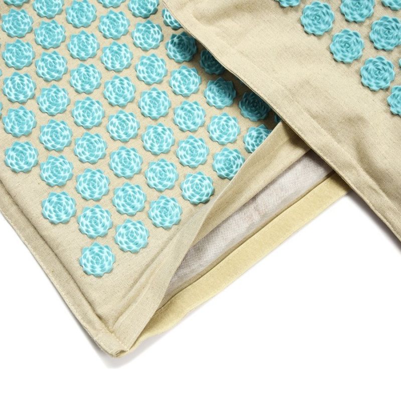 Acupressure mat + pillow SMJ sport YG009 Premium Eco (flax coconut buckwheat) Accessories/Training equipment Your Sports Performance