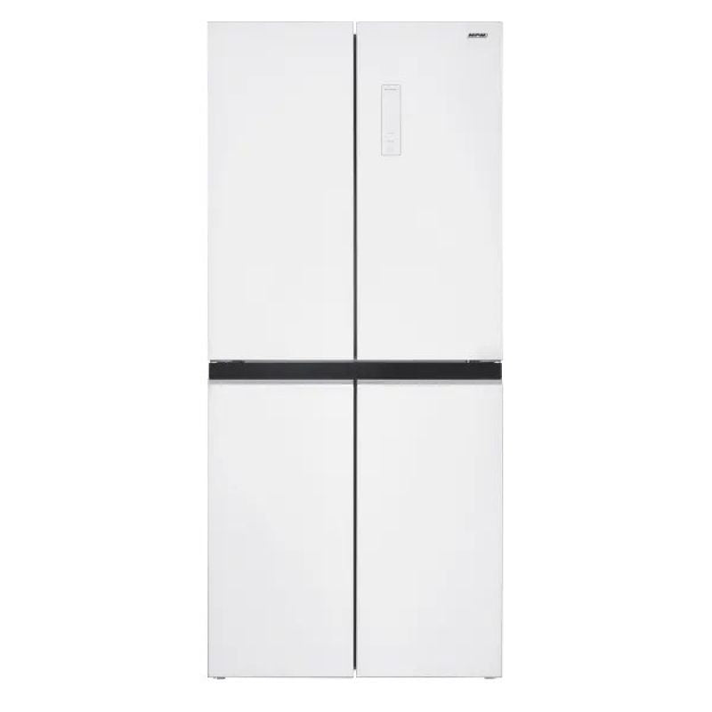 Refrigerator with bottom freezer Multi Door Total Full No Frost MPM-434-SBF-08 white glass AGD - Produkty/Lodówki wolnostojące Your Sports Performance