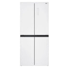 Refrigerator with bottom freezer Multi Door Total Full No Frost MPM-434-SBF-08 white glass AGD - Produkty/Lodówki wolnostojące Your Sports Performance