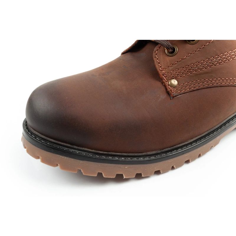 Wrangler Arch Fur men's boots, Chelsea boots, elegant, insulated, brown Wrangler