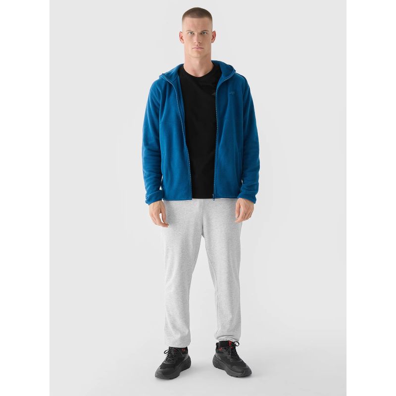 Men's regular fleece with hood 4F 4FWMM00TFLEM317-46S *Kategoria tymczasowa Your Sports Performance