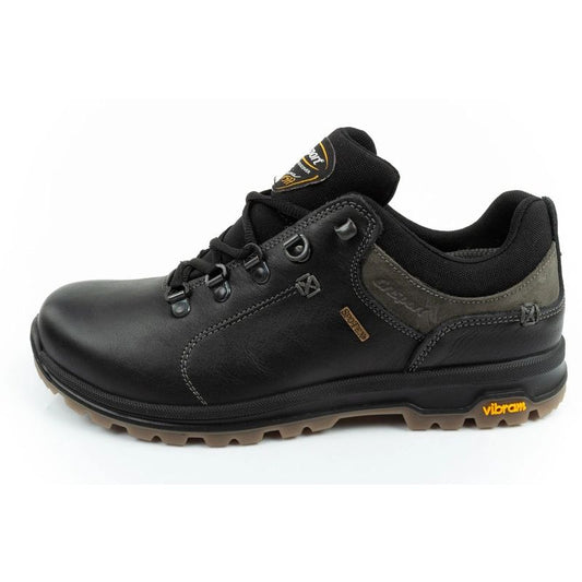 Grisport men's trekking shoes Nero oliato SPO-TEX leather black To be categorized Your Sports Performance