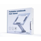 GEMBIRD FOLDABLE NOTEBOOK STAND 15.6" SILVER