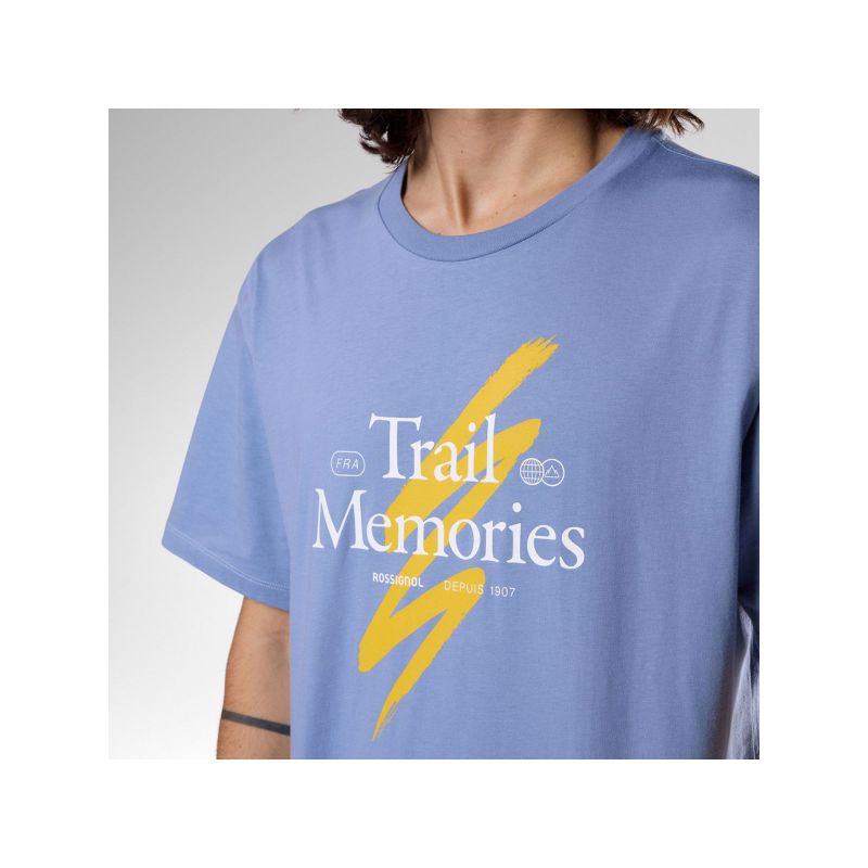 ROSSIGNOL M Graphic Waterfall Tee purple men's t-shirt