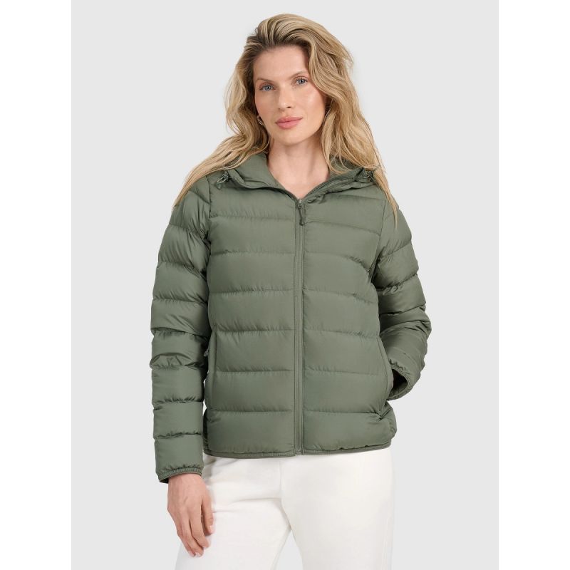 Women's down jacket with natural filling 4F 4FRAW25TDJAF0800-43S *Kategoria tymczasowa Your Sports Performance