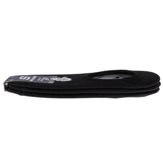Skechers 3pk Mens Non Terry No Show S112219-BLK Black 41-46 In preparation Your Sports Performance