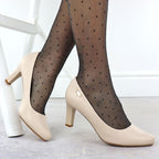 Women's nude high heel pumps Sergio Leone 1459 Footwear Your Sports Performance