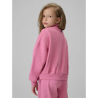 Regular sweatshirt without hood for girls 4F 4FJRSS26TSWSF2625-54S