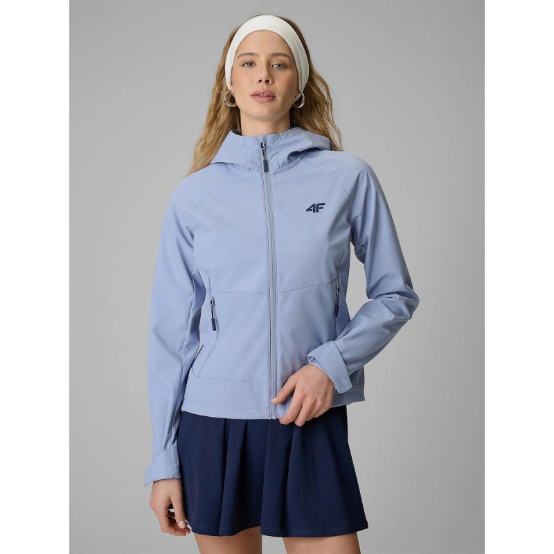 Women's windproof softshell jacket 5000 membrane 4F 4FWSS26TSOFF546-34S 4f