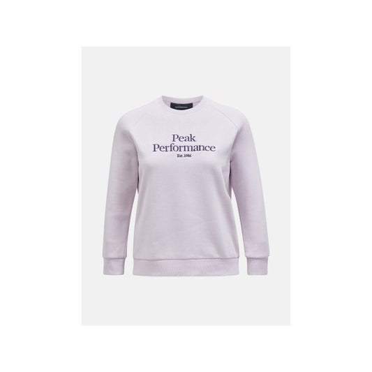 Peak Performance W Original Crew Purple Sweatshirt Import z PMSport Your Sports Performance