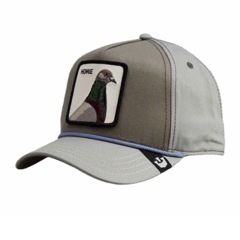 Goorin Bros. Homie Pigeon Grey Snapback Cap - 101-1135 Odzież/Czapki/Czapki z daszkiem Your Sports Performance