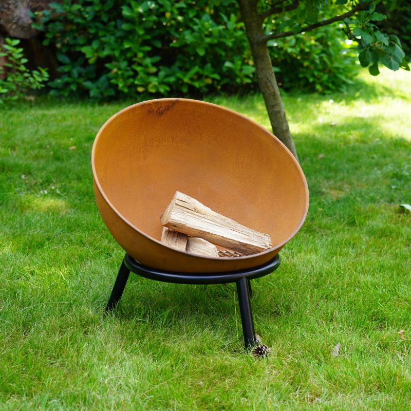 HEAT KAPPA GARDEN FIRE PIT Ø60 RUST In preparation Your Sports Performance