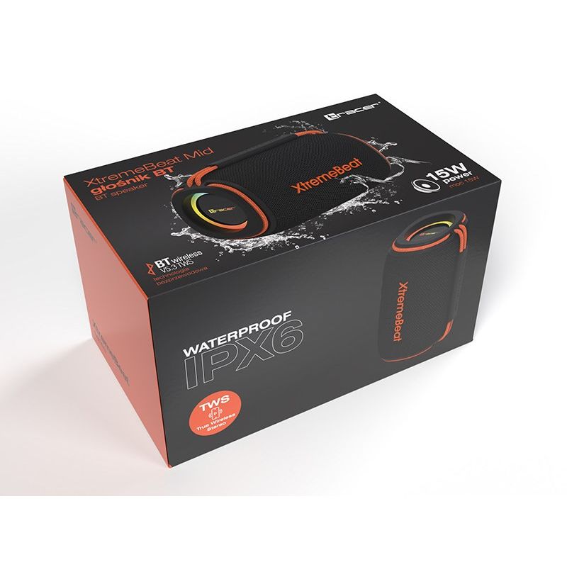 TRACER TWS XTREMEBEAT MID BLUETOOTH RGB SPEAKER In preparation Your Sports Performance