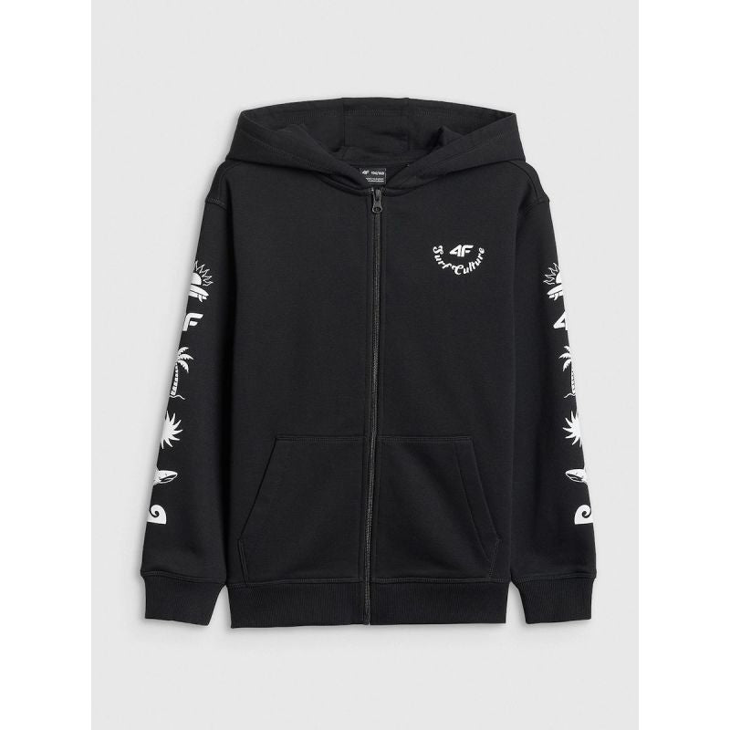 Boy's loose hooded sweatshirt 4F 4FJRSS26TSWSM3052-20S