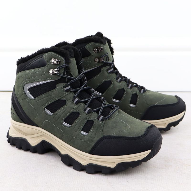 Men's insulated hiking boots green VarnHorn 25-97305 Footwear Your Sports Performance