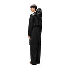 Rains waterproof coat STRING W PARKA W3 18550 84 BLACK GRAIN Clothing Your Sports Performance