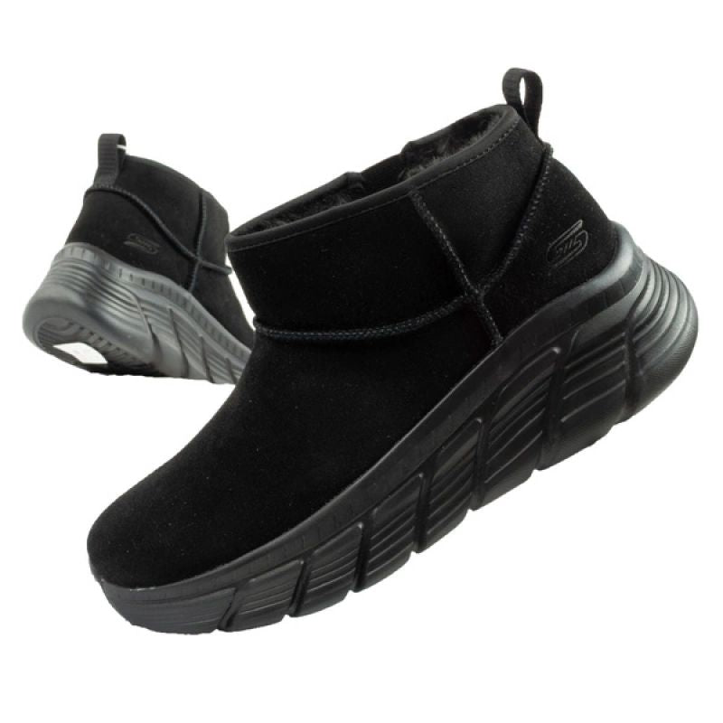 Skechers women's winter boots, insulated leather ankle boots Skechers