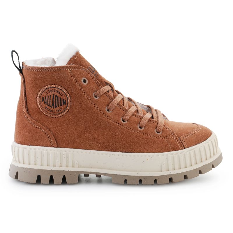 Palladium PALLASHOCK ZIP WARM 74353-257-M Mahogany Palladium