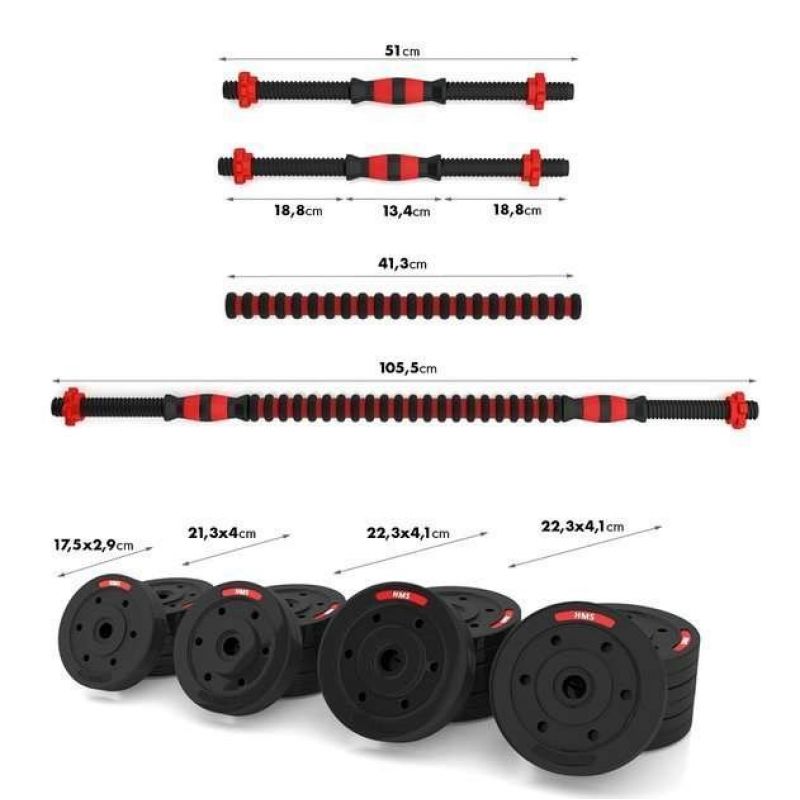 Composite Barbell 2in1 SGP40 HMS 40 kg In preparation Your Sports Performance