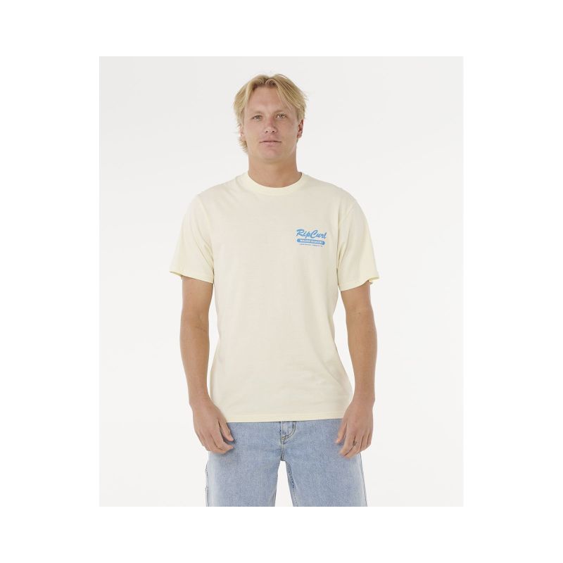 RIP CURL BOARD BAKERY TEE yellow