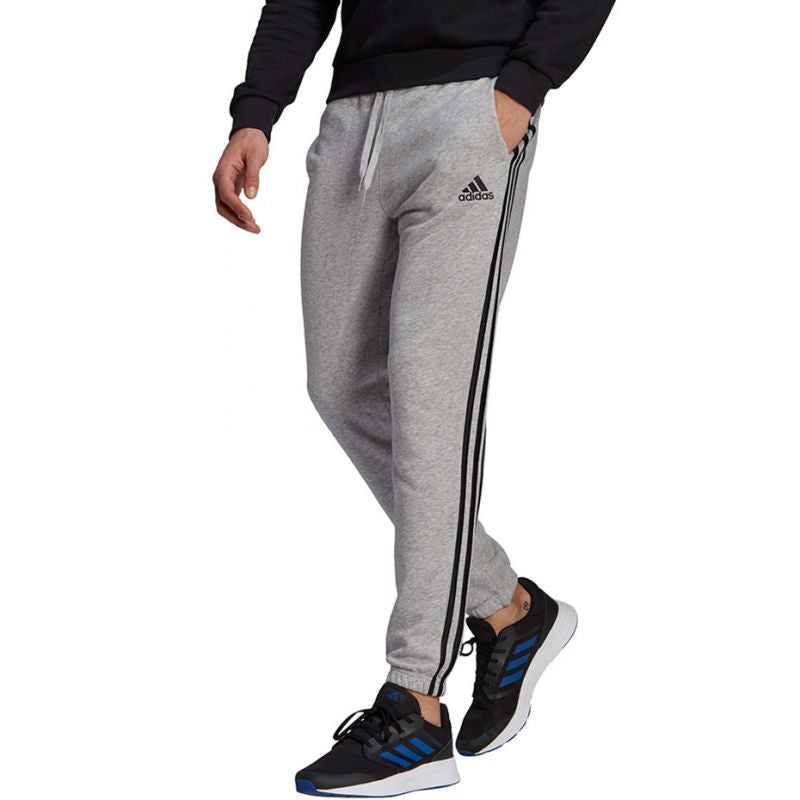 Adidas Essentials Tapered Elastic Cuff 3 Stripes Pant M GK9001 Clothing/Lifestyle/Trousers, shorts Adidas