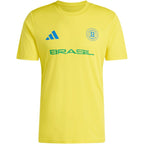 Men's adidas Brazil 26 Jersey Yellow KH2307