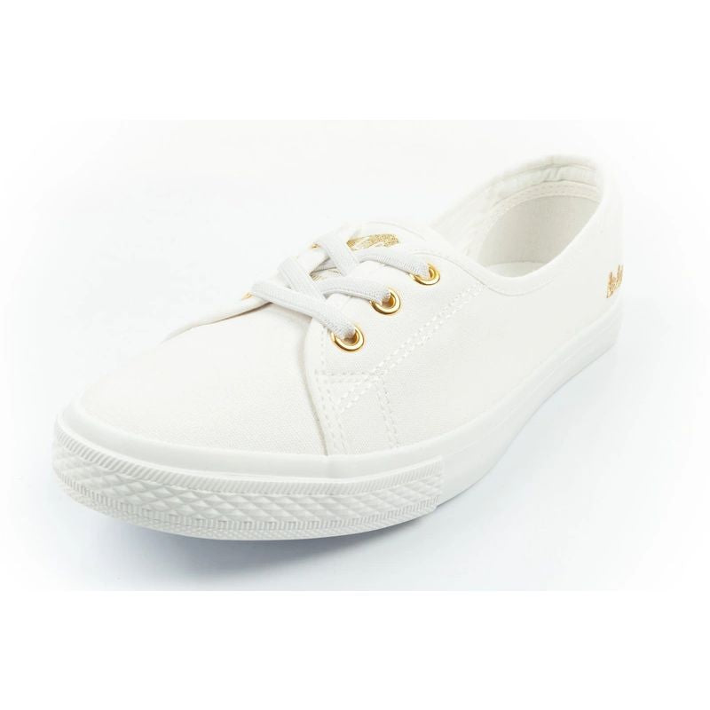 Lee Cooper shoes women's sneakers sporty white slip-on ballet flats