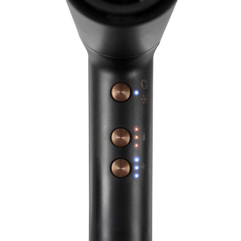 Princess Pro 529205 2000 W Hair Curler 3 Temperature Settings Ionic Function Diffuser Nozzle Black AGD - Produkty/Prostownice do włosów Your Sports Performance