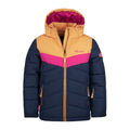 Trollkids Girls Gryllefjord Jacket insulated winter jacket with hood, navy blue (461-165) In preparation Your Sports Performance
