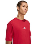 adidas Essentials 3-Stripes Men's T-Shirt Red KD4865