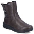 Rieker Z0074-25 comfortable brown waterproof women's ankle boots