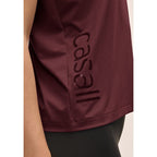 CASALL Women's Graphic Tank Burgundy