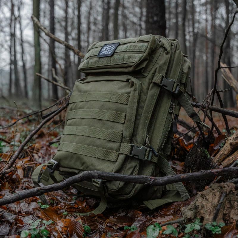Offlander Survival 43L hiking backpack OFF_CACC_07GN Accessories/Plecaki/pozostałe plecaki Your Sports Performance