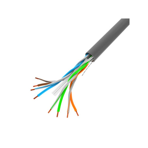 LANBERG LAN CABLE UTP 1GB/S 305M CCA WIRE GRAY Kable, gniazda i wtyki/Kable sieciowe Your Sports Performance