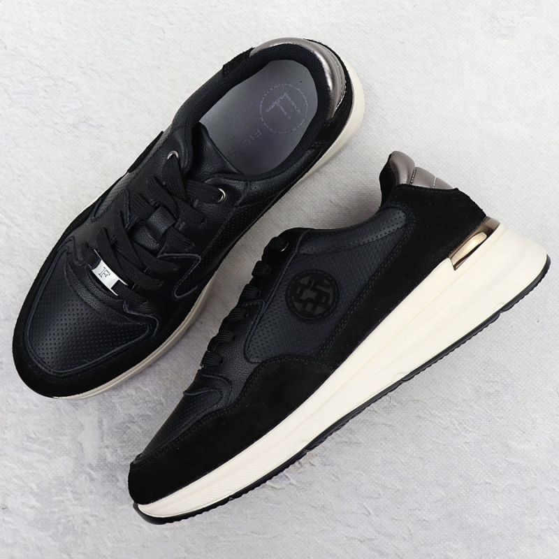 Women's black leather shoes Filippo DP7106/25 Footwear Your Sports Performance