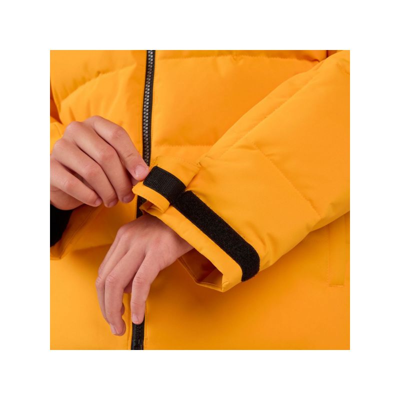 ROSSIGNOL Boy Siz Quilted Jkt Yellow Children's Ski Jacket